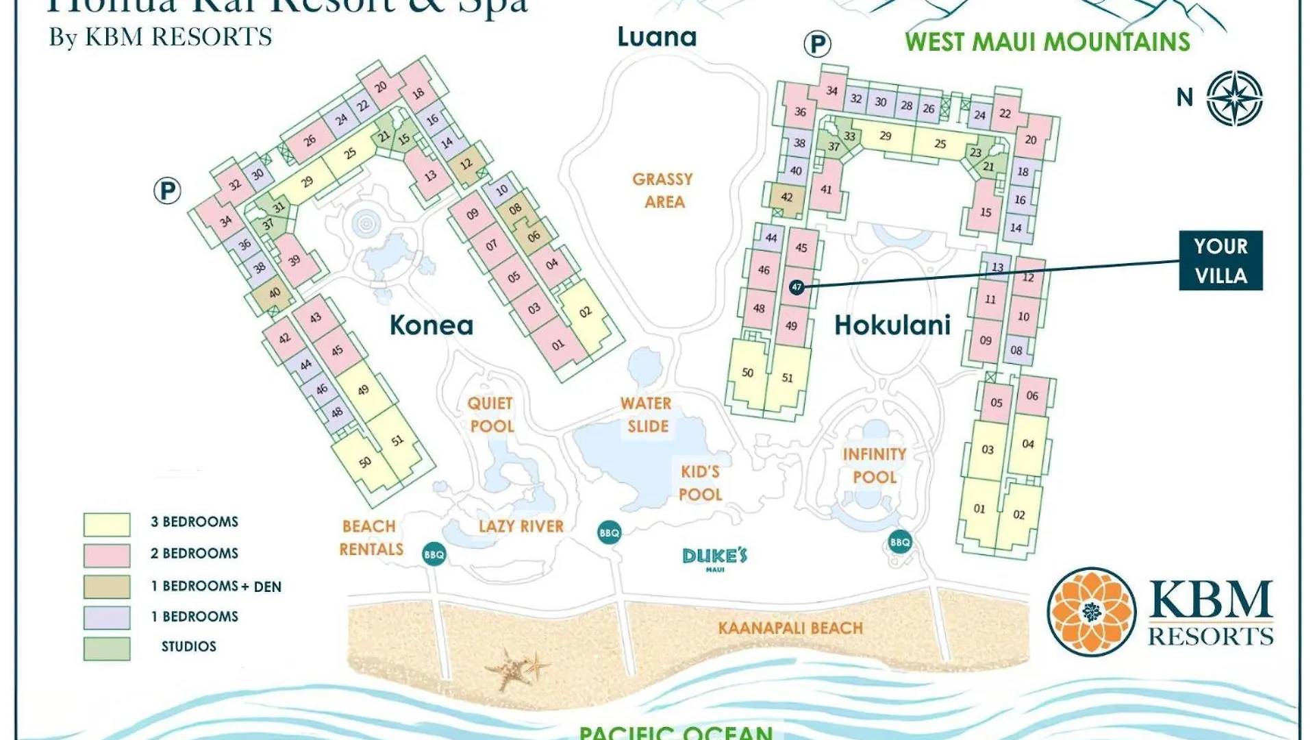 شقة Kbm Resorts Free Car Free Car Honua Kai Hokulani Ocean View 2Bedroom Condo Hkh-247 Ocean View Easy Poolbeach Access كانابالي
